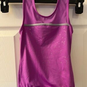🌜Cat & Jack ⭐️Purple and Silver Girls Size 6/6X Leotard💫
